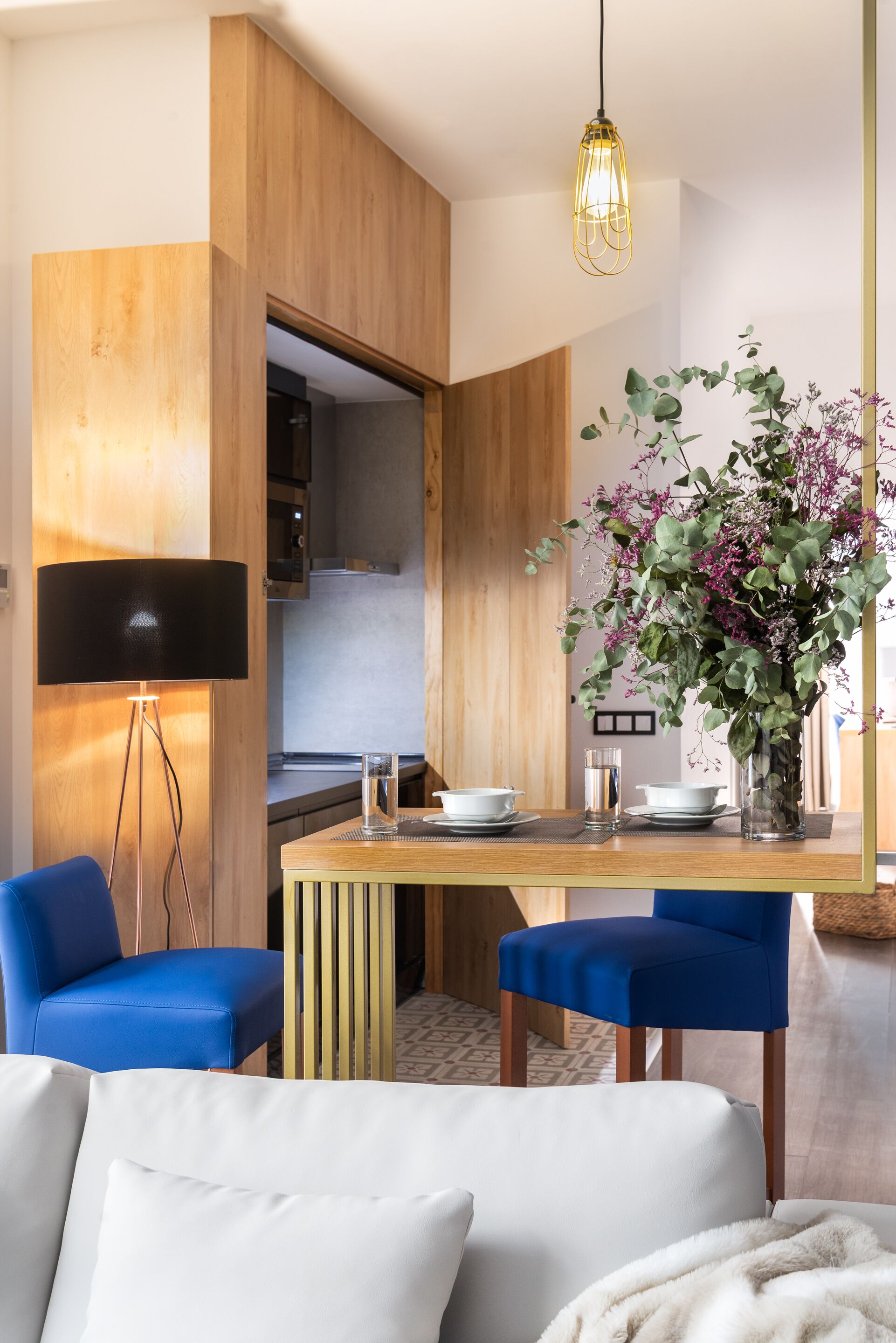 Appartement, uitzicht op stad | Privékeuken | Een koelkast/vriezer, een magnetron, een espressoapparaat