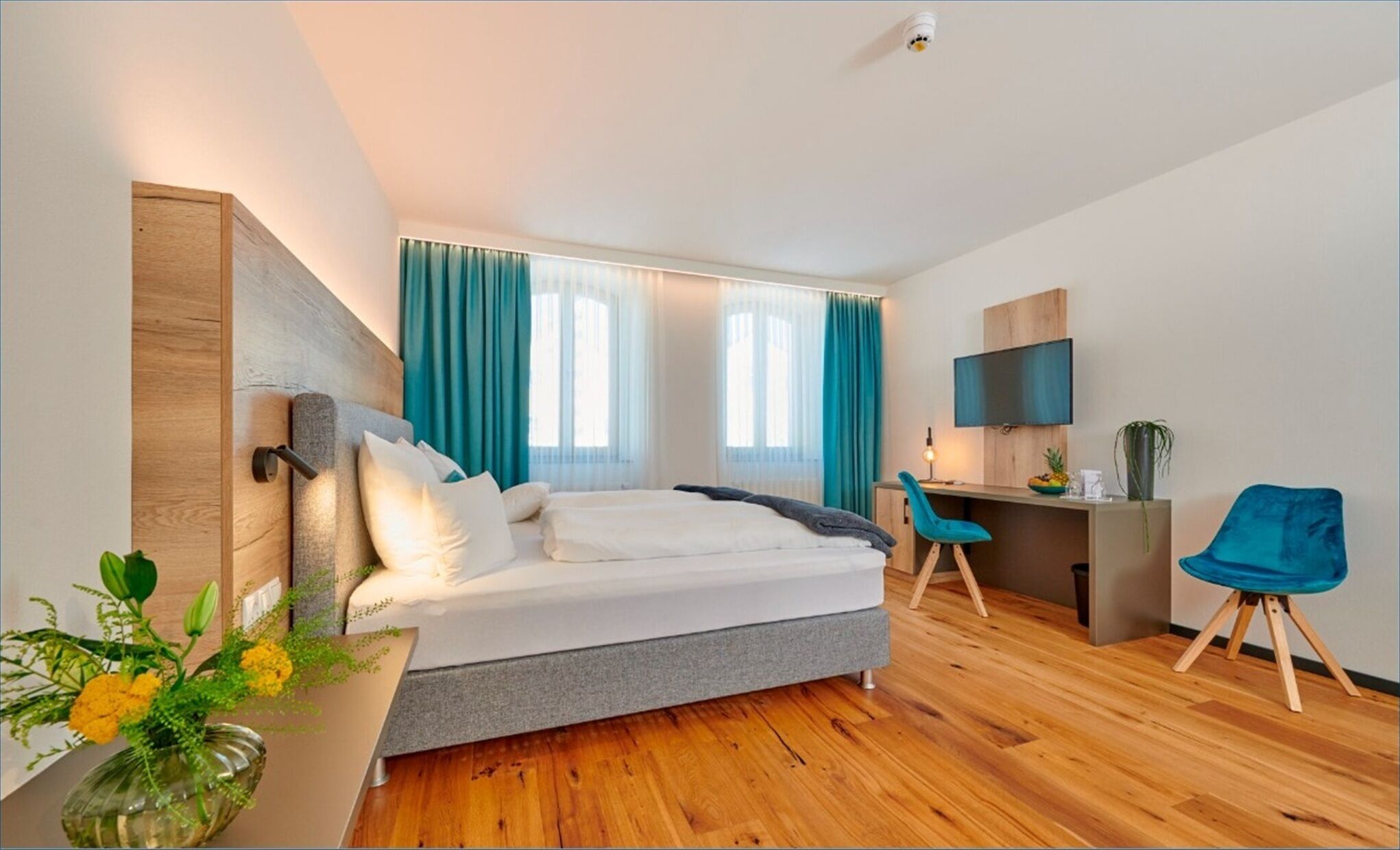 Ropa de cama hipoalergénica y minibar 