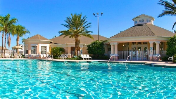 Indoor pool, outdoor pool