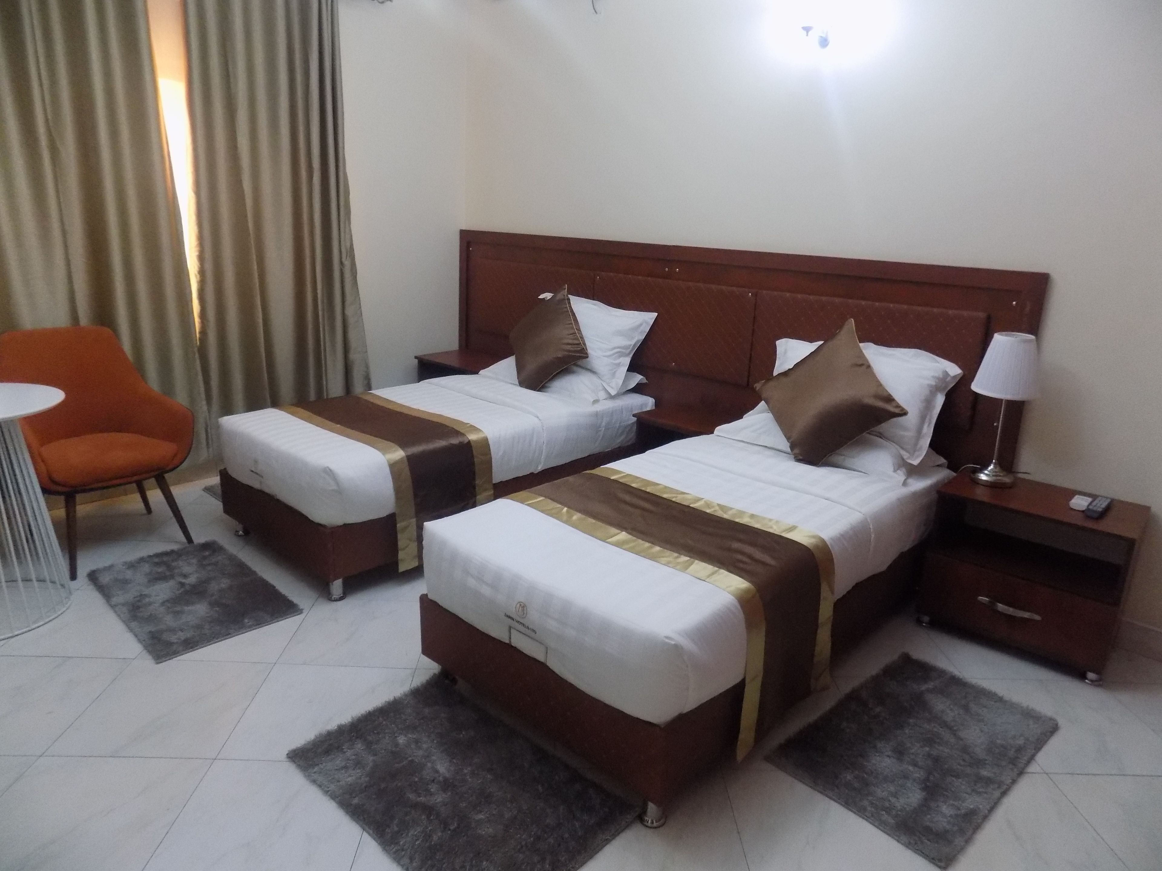 Premium bedding, memory-foam beds, individually decorated