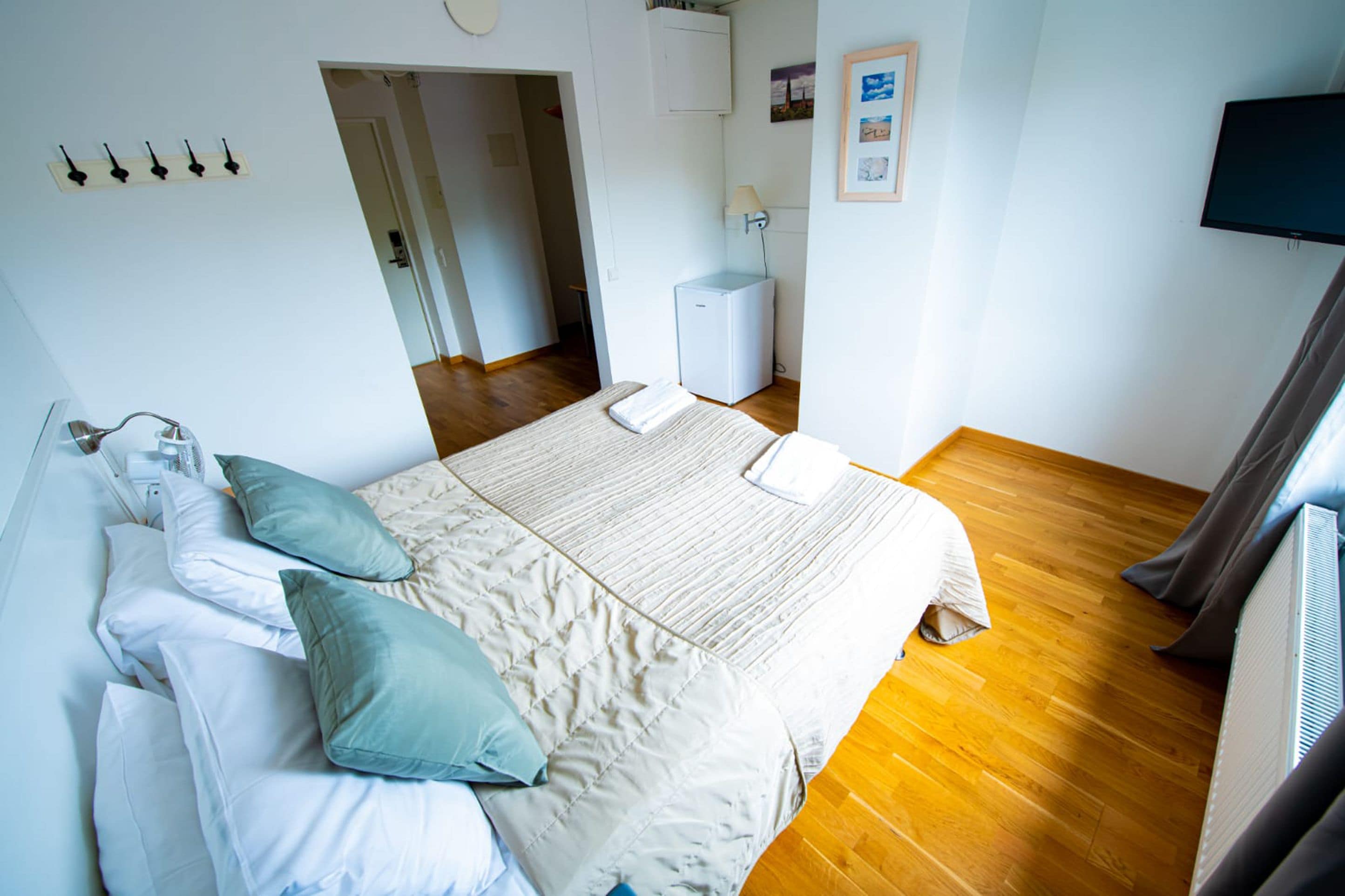 Desk, iron/ironing board, free WiFi, bed sheets