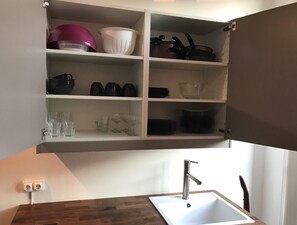 Standard-Apartment, mit Bad (1 CH-40M2) | Restaurant