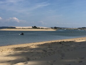 On the beach