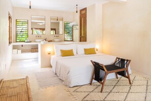 6 habitaciones y ropa de cama de alta calidad 