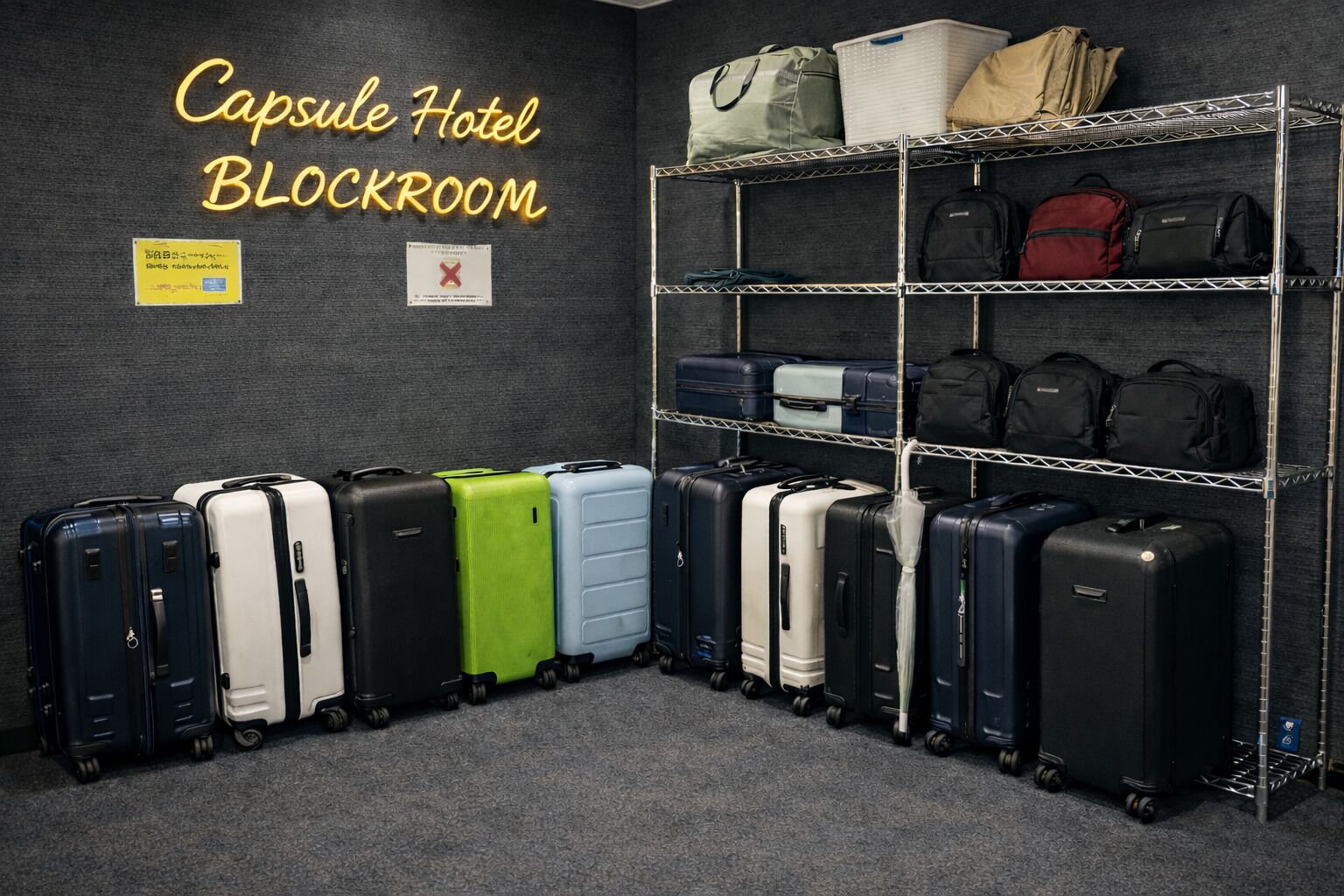 Photo - Capsule Hotel Block Room