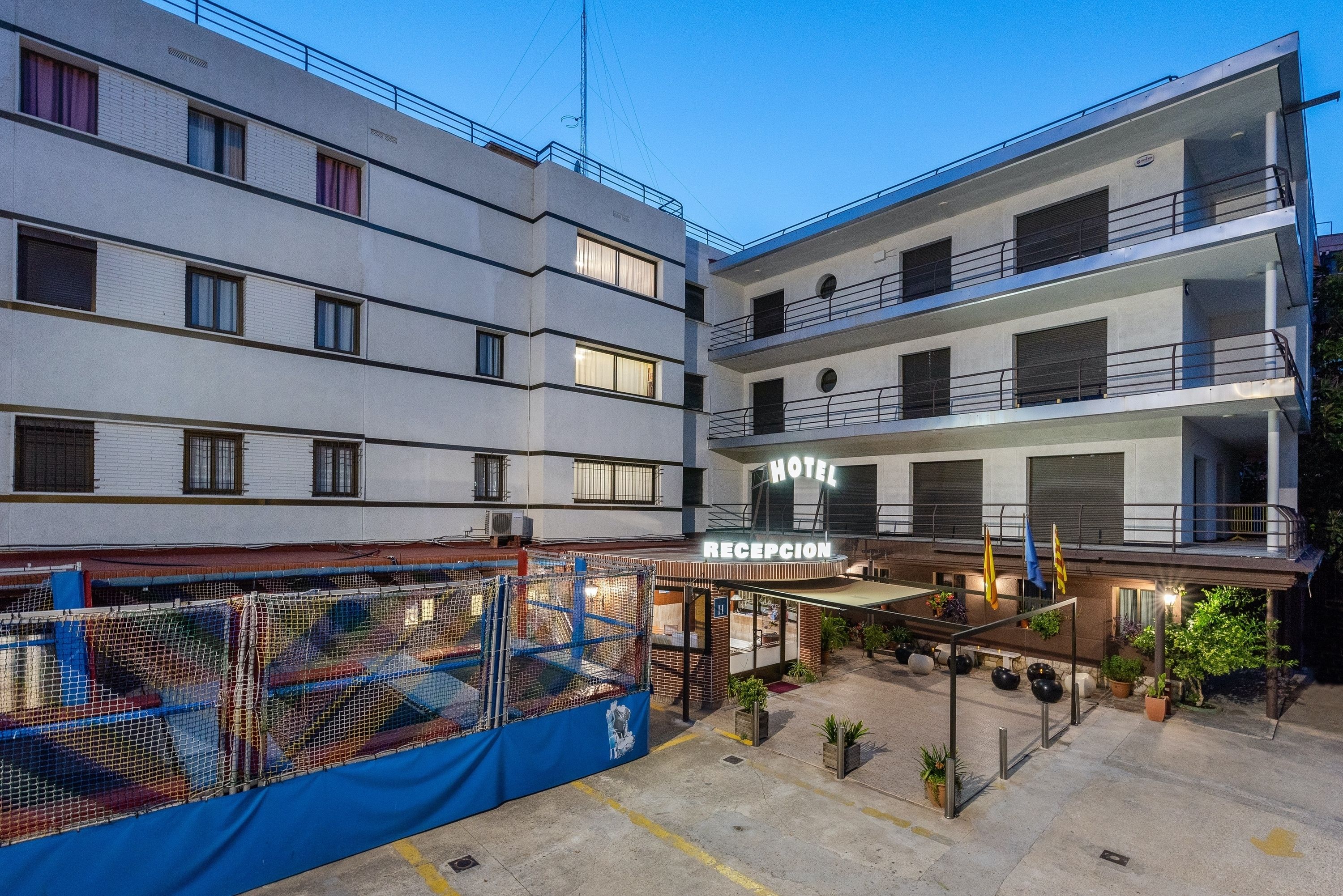 front of property – evening/night