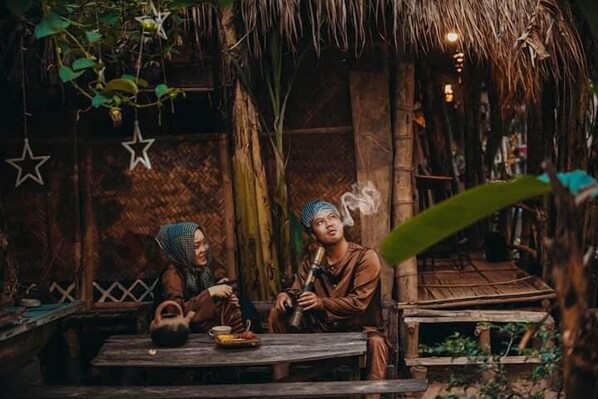 Garden view - Lang Ho Homestay - Kon Tum (Kon Tum)
