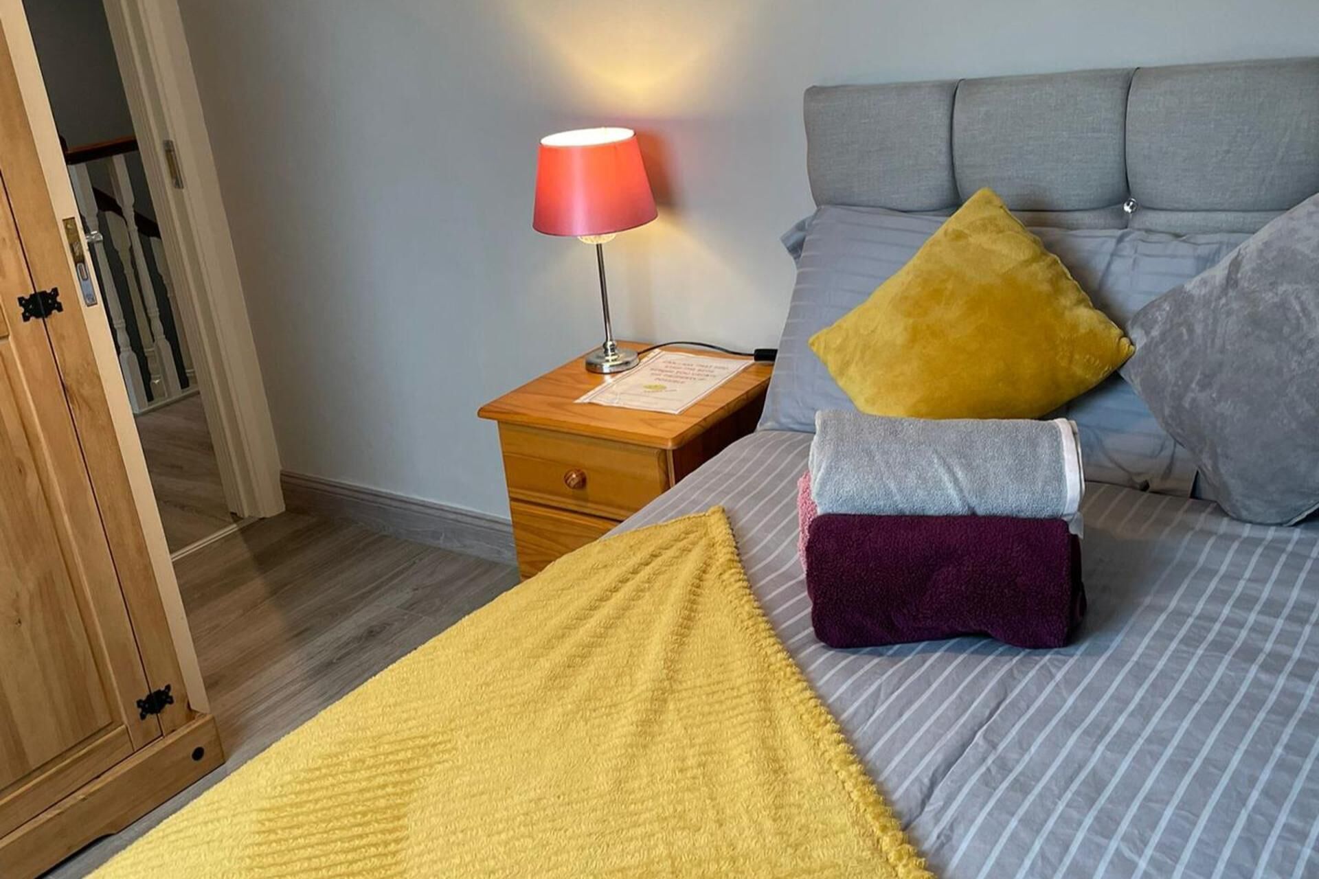 4 bedrooms, iron/ironing board, free WiFi, bed sheets