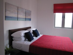 2 bedrooms, iron/ironing board, travel crib, free WiFi