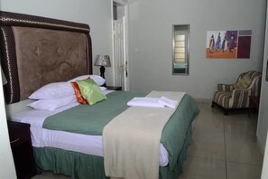 Desk, iron/ironing board, free WiFi, bed sheets
