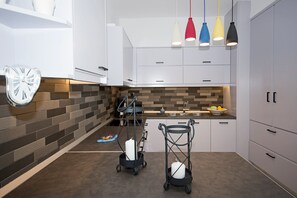 Villa, 3 Schlafzimmer, eigener Pool (Agapi) | Eigene Küche | Großer Kühlschrank, Ofen, Herdplatte, Geschirrspüler