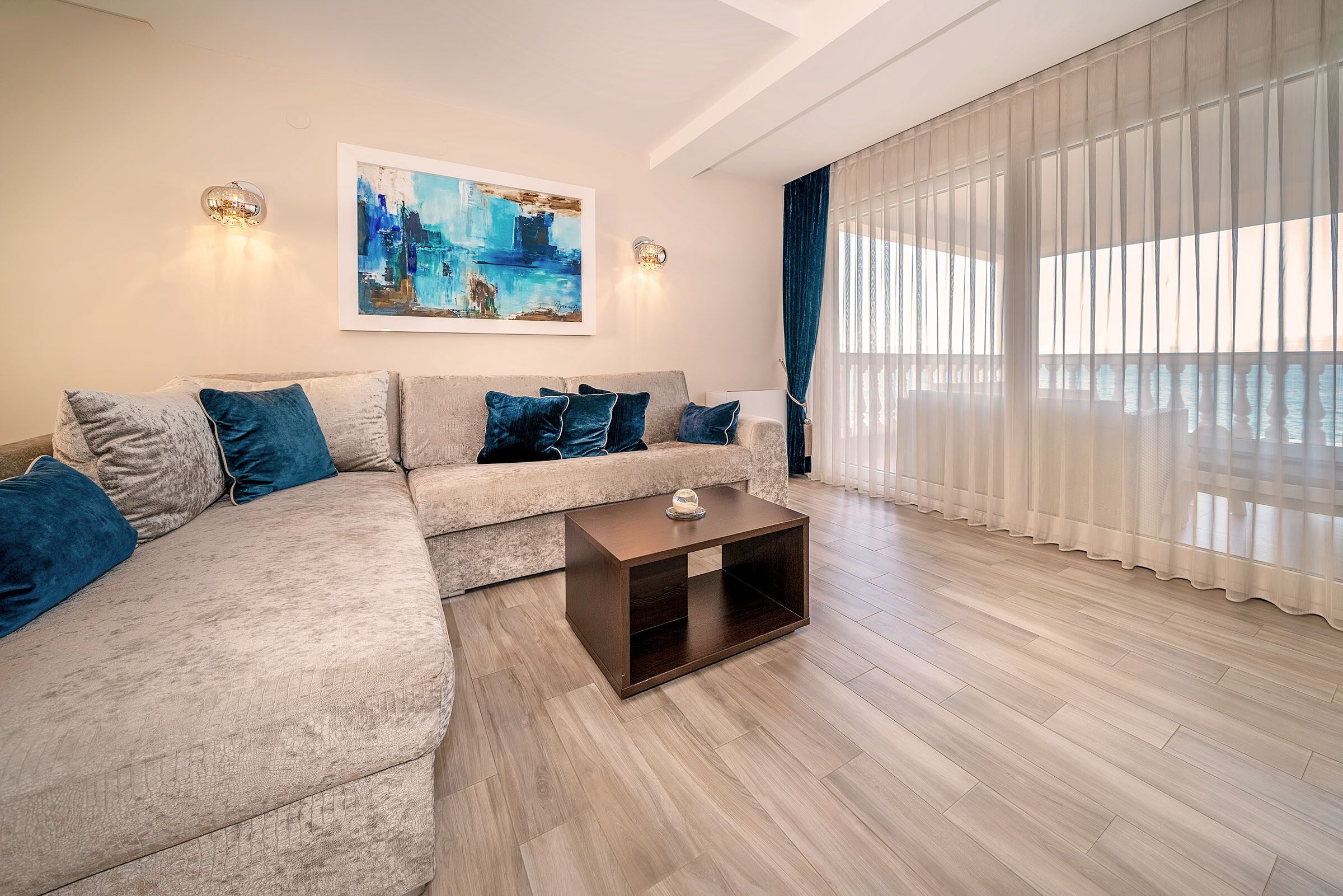 luxury suite, terrace (vila rova) | living area | flat-screen tv