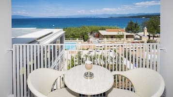 Vue sur la plage/l’océan