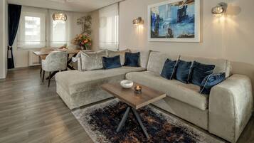 Luxury Suite, Terrace (Vila Rova) | Living area | Flat-screen TV