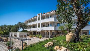 Majoituspaikan julkisivu