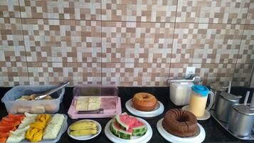 Petit déjeuner buffet compris tous les jours