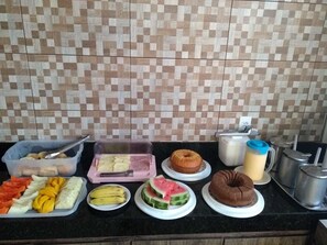 Petit déjeuner buffet compris tous les jours