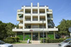 Voorkant van accommodatie