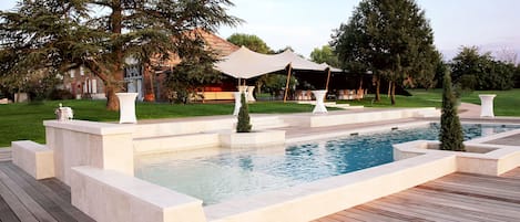 Seasonal outdoor pool