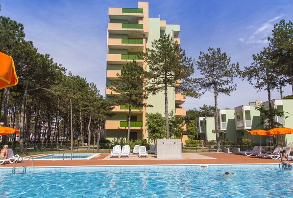 Façade de l’hébergement