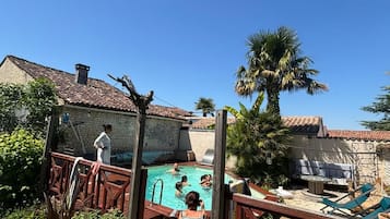 Seasonal outdoor pool