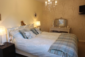Premium bedding, individually decorated, individually furnished