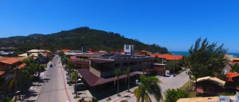 Façana frontal de l'allotjament