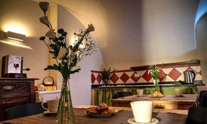 Petit déjeuner continental compris tous les jours