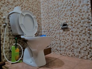 Classic Room | Bathroom | Shower, rainfall showerhead, free toiletries, hair dryer