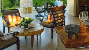 Deluxe villa | Terras