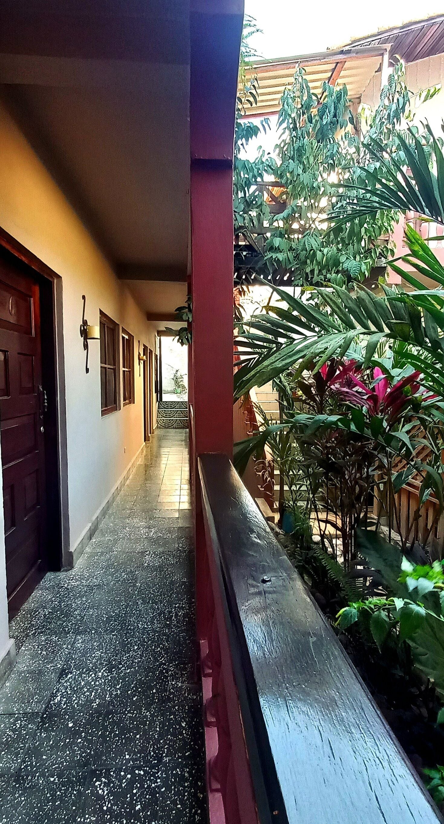 Habitación Deluxe doble, balcón, vistas al jardín | Terraza o patio