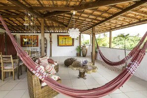 Terrace/patio - Pousada Borboleta (Cairu)