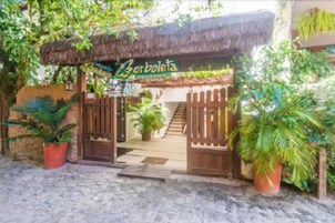 Entrada da propriedade