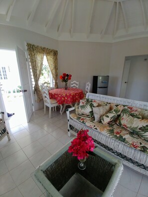 Panoramic Villa, 2 Bedrooms | Living area | Flat-screen TV - The Port Antonio Inn (Port Antonio)
