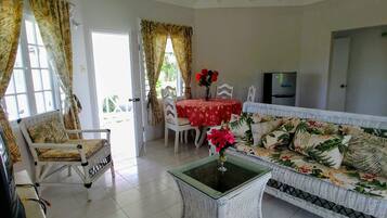 Panoramic Villa, 2 Bedrooms | Living area | Flat-screen TV