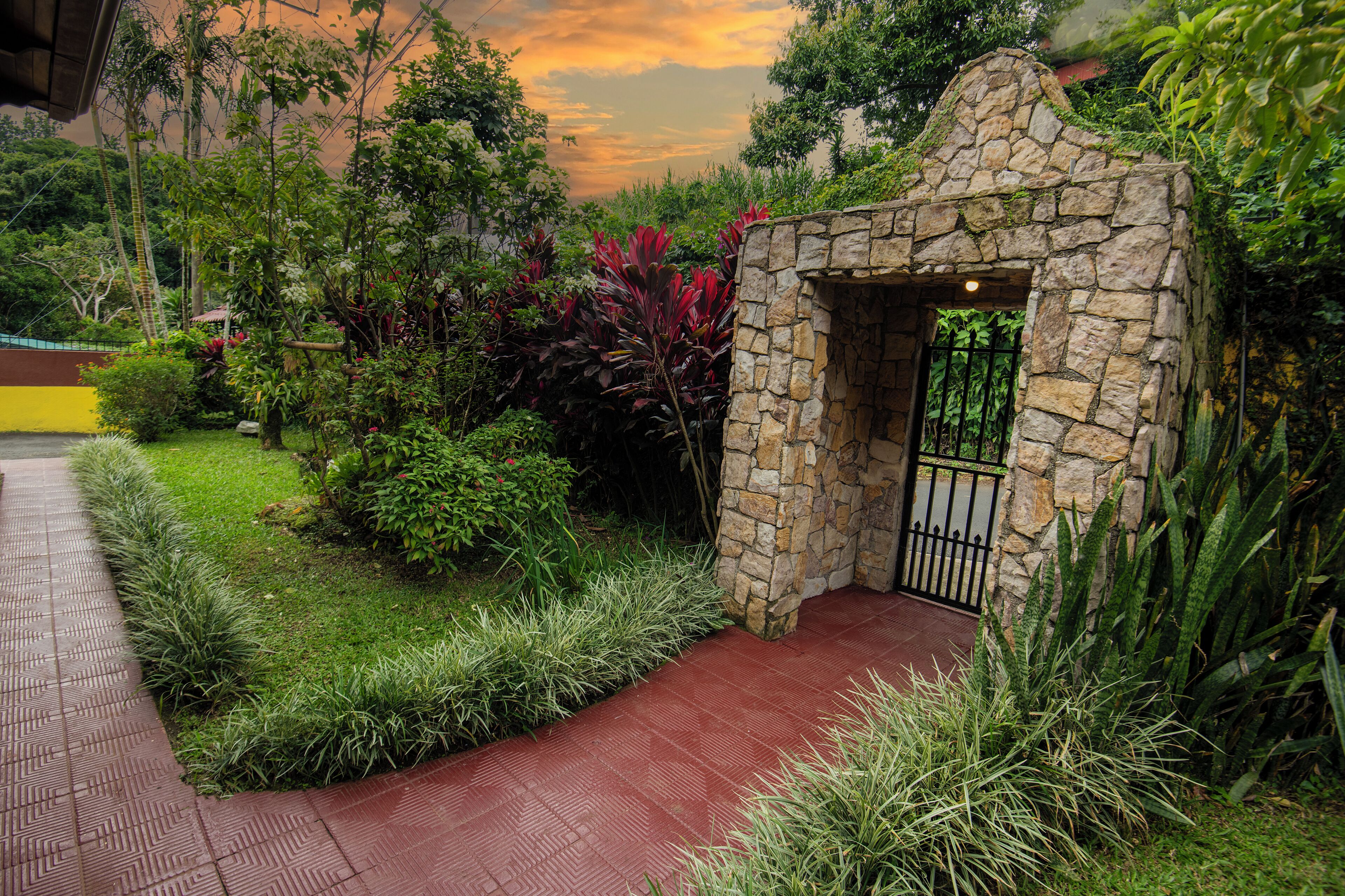 Fassade der Unterkunft