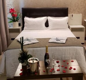 Premium bedding, minibar, laptop workspace, blackout drapes - Benevenuto Palace Hotel (Governador Valadares)