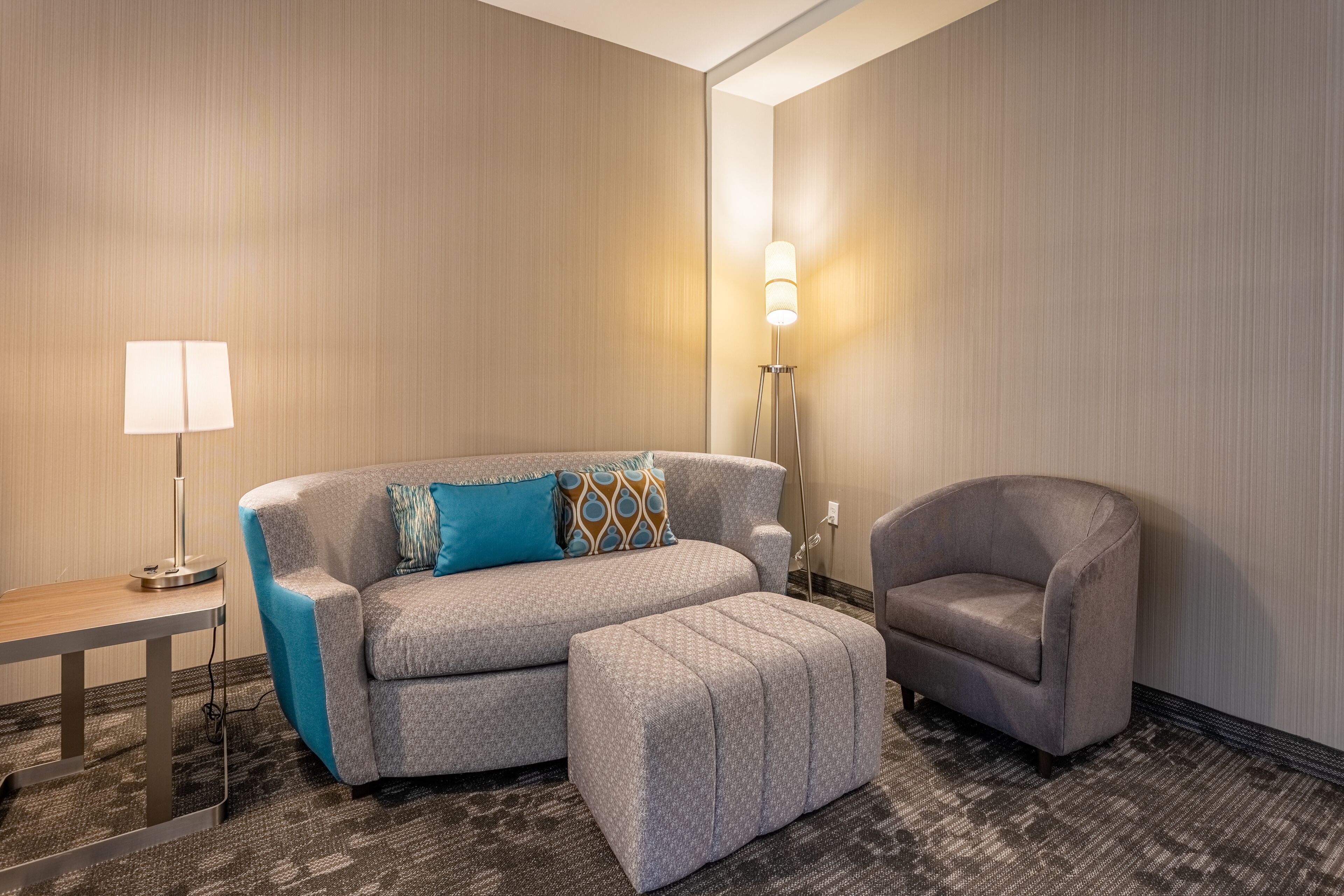 room, 1 king bed with sofa bed, non smoking | desk, laptop workspace, iron/ironing board, free cots/infant beds