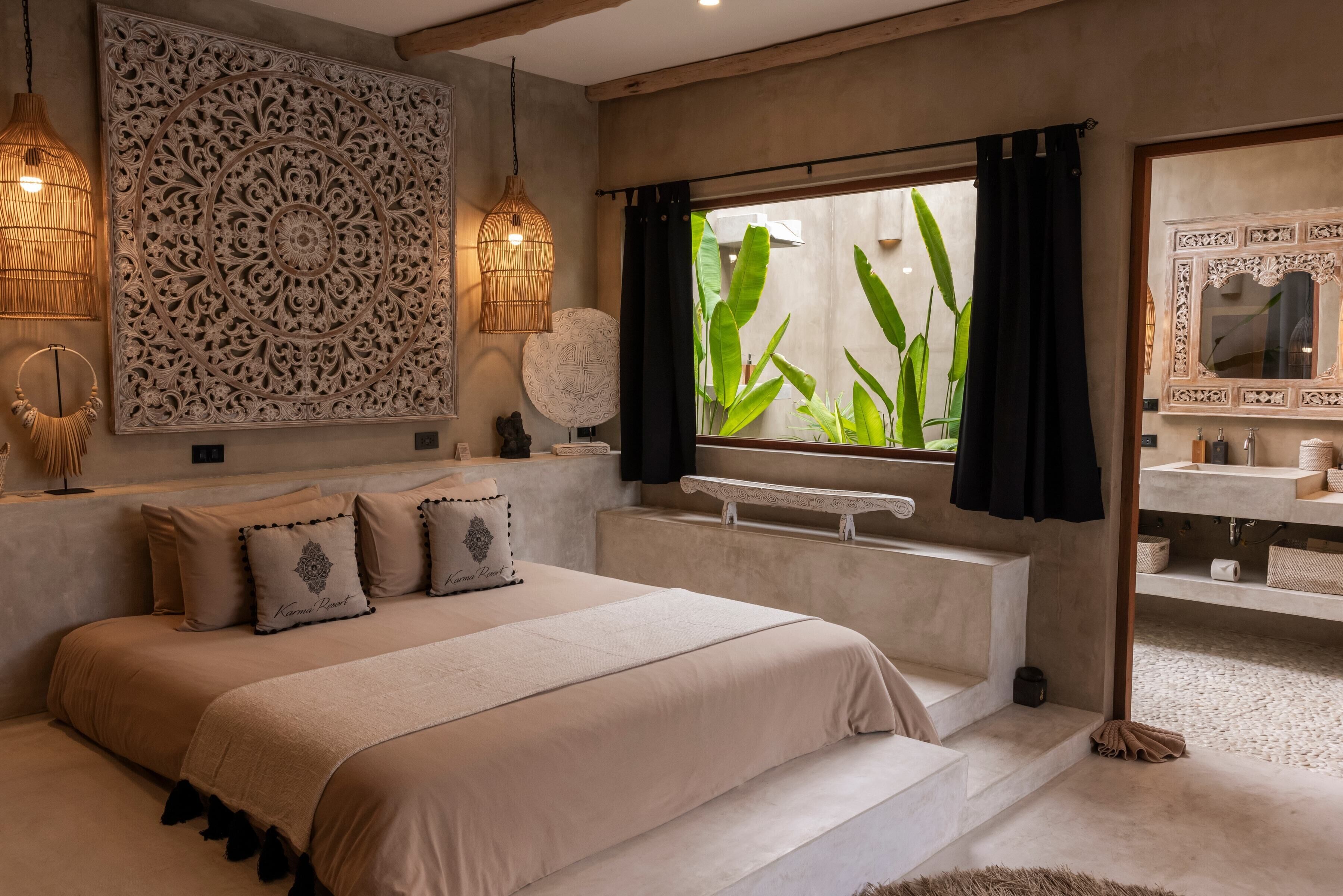 Villa, 3 chambres | Minibar, coffres-forts dans les chambres, ameublement personnalisé