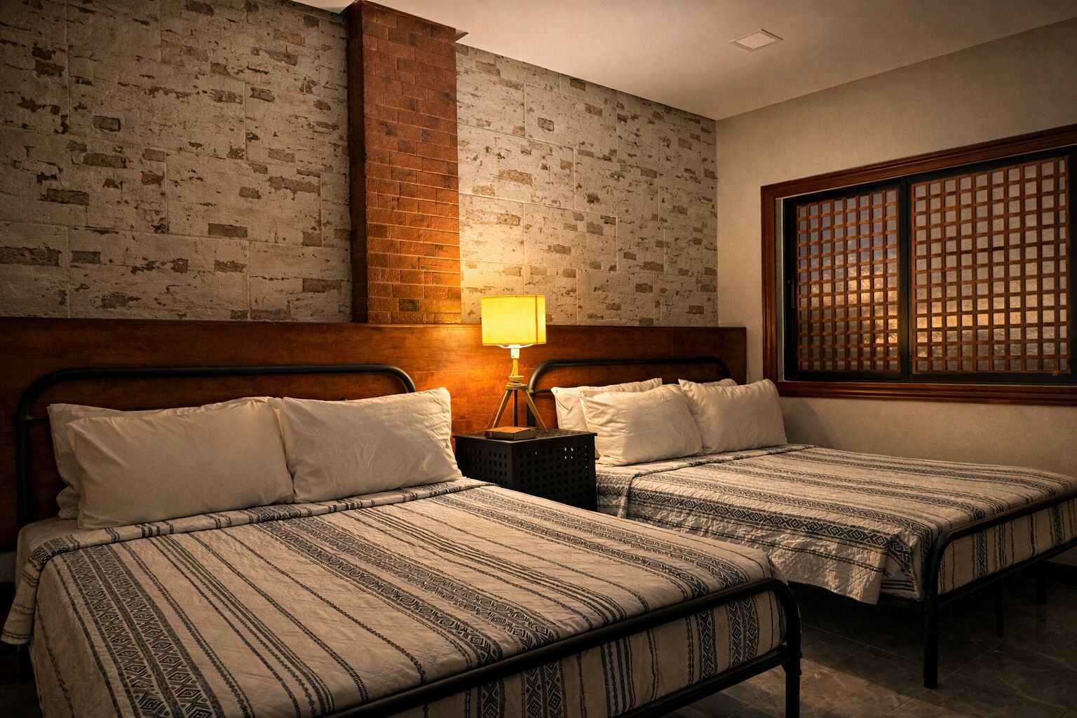 Minibar, iron/ironing board, bed sheets