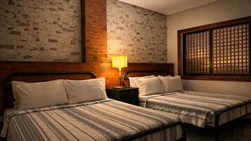 Minibar, iron/ironing board, bed sheets