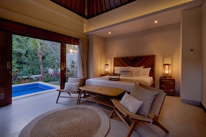 Villa, 2 Bedrooms, Pool View | 4 bedrooms, premium bedding, individually decorated, blackout drapes - Mas Ubud Villa by Sanga Sanga Hospitality (Ubud)