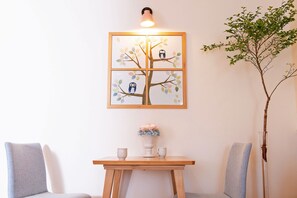 Individually decorated, individually furnished, free WiFi, bed sheets