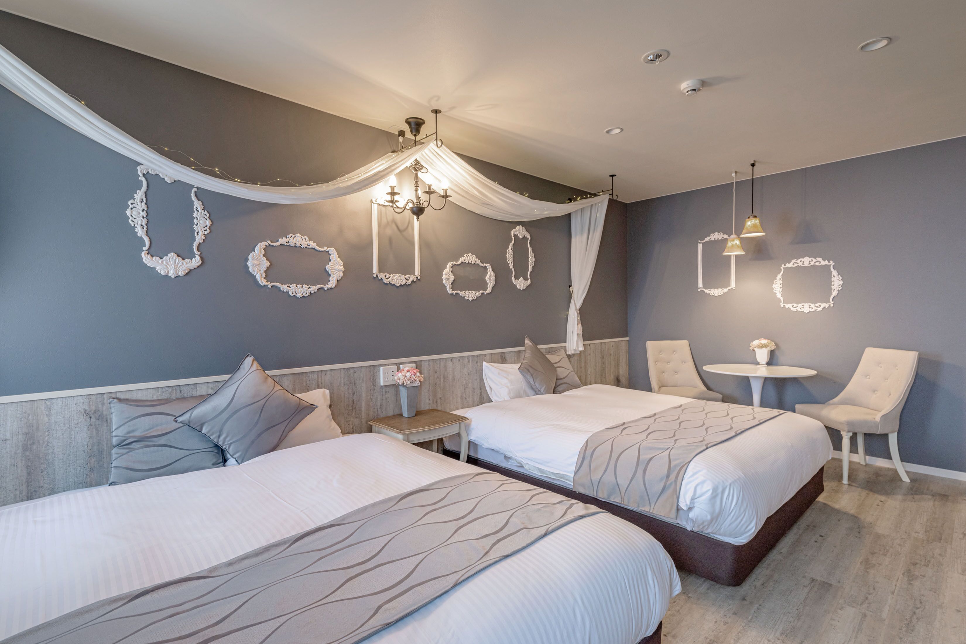 獨特裝潢、布置獨特、免費無線上網、床單