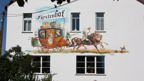 Fassade der Unterkunft