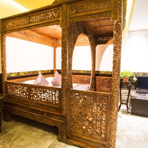 Romantic Room | Free WiFi, bed sheets - Cheng Tai Hou Mansion (Jinzhong)