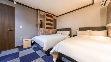 Zweibettzimmer | Schreibtisch, kostenloses WLAN