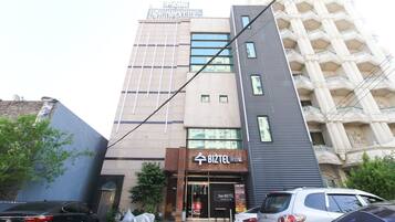 Fassade der Unterkunft