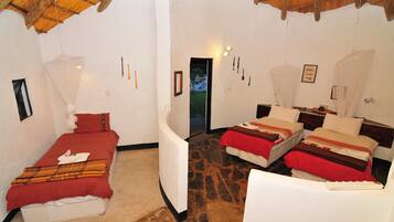 In-room safe, desk, iron/ironing board, free cribs/infant beds