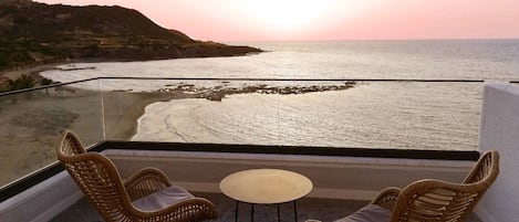 Dobbelt- eller tomannsrom, sjøutsikt | Utsikt fra balkong